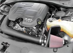 K&N Aircharger Air Intake 11-23 LX Cars, Challenger 3.6L - Click Image to Close